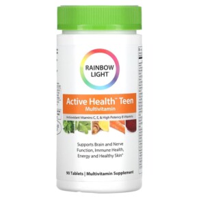 Rainbow Light Active Health Teen 90 Tablets 021888112029
