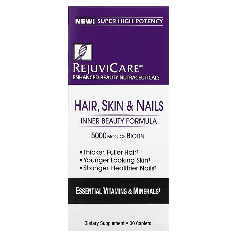 Rejuvicare Hair Skin & Nails Inner Beauty Formula 30 Caplets 1 Rejuvicare Hair Skin & Nails Inner Beauty Formula 30 Caplets 035046074227