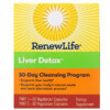 Renew Life Liver Detox 30-Day Cleansing Program 2 Bottles 60 Vegetarian Capsules Each 2 Renew Life Liver Detox 30-Day Cleansing Program 2 Bottles 60 Vegetarian Capsules Each 631257624505