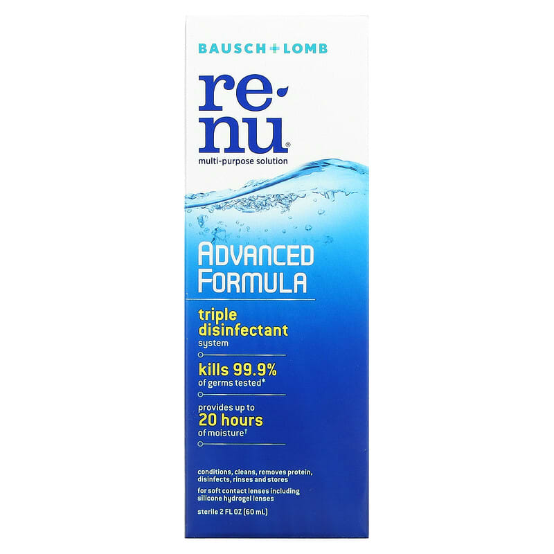 Renu Multi-Purpose Solution Advanced Formula 2 fl oz (60 ml) 1 Renu Multi-Purpose Solution Advanced Formula 2 fl oz (60 ml) 310119039540