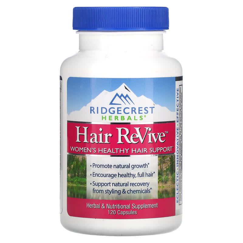 RidgeCrest Herbals Hair ReVive 120 viên 1 RidgeCrest Herbals Hair ReVive 120 Capsules 355724003050