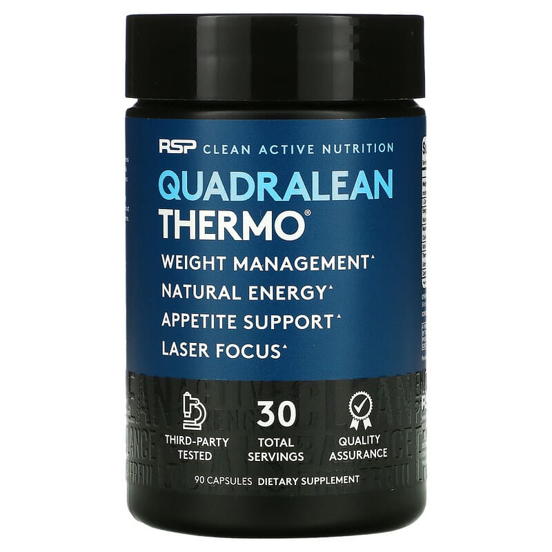 RSP Nutrition QuadraLean Thermo 90 Capsules 1 RSP Nutrition QuadraLean Thermo 90 Capsules 854446006924