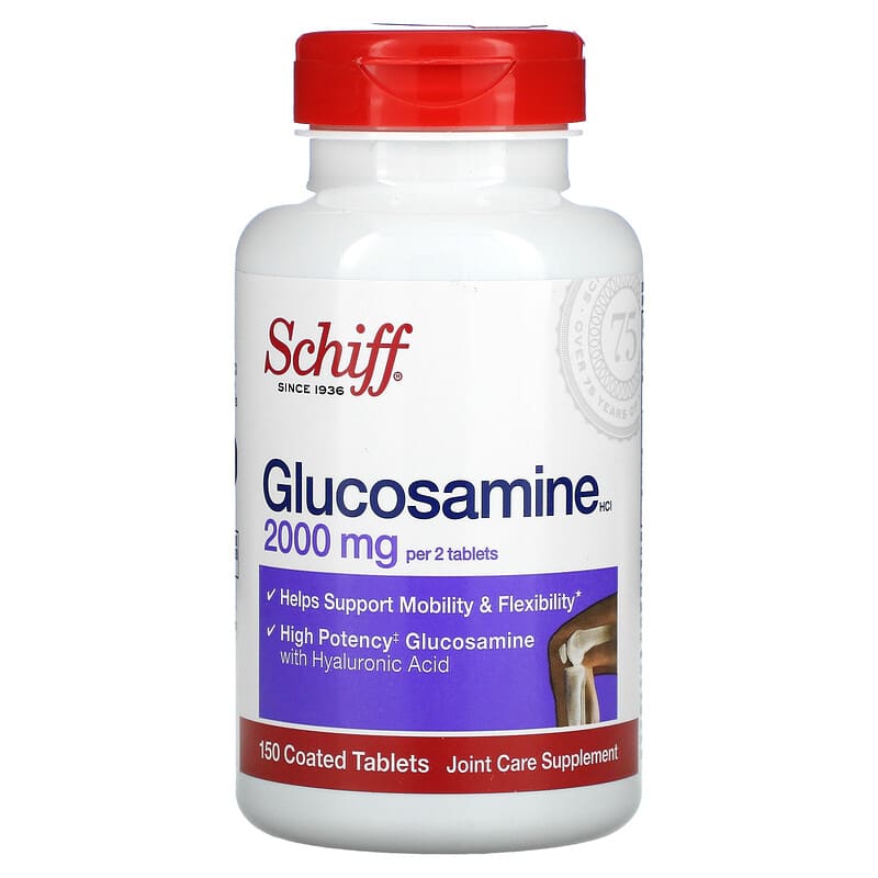 Schiff Glucosamine HCl 1.000 mg 150 Coated Tablets 1 Schiff Glucosamine HCl 1.000 mg 150 Coated Tablets 020525121905