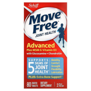 Schiff Move Free Joint Health 80 Coated Tablets 020525118356