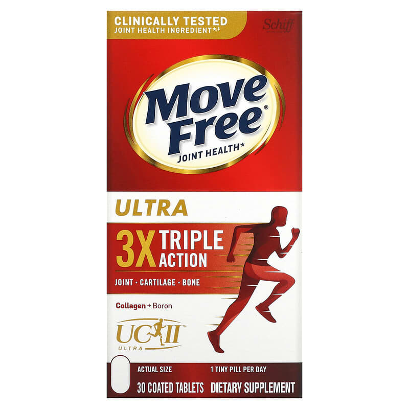 Schiff Move Free Joint Health Ultra Triple Action 30 Coated Tablets 1 Schiff Move Free Joint Health Ultra Triple Action 30 Coated Tablets 020525118417