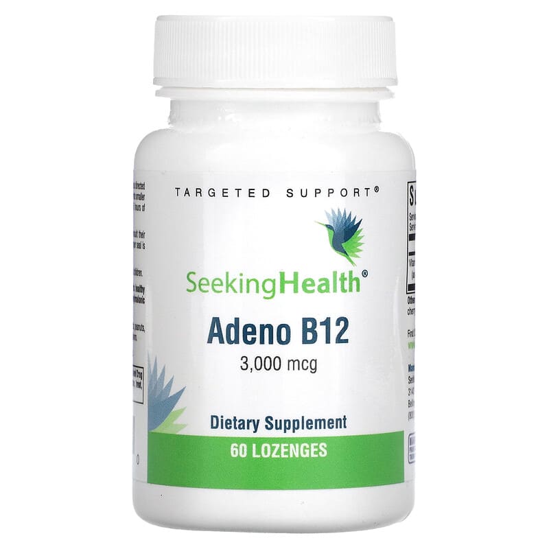 Seeking Health Adeno B12 3.000 mcg 60 Lozenge 1 Seeking Health Adeno B12 3.000 mcg 60 Lozenge 810007520100