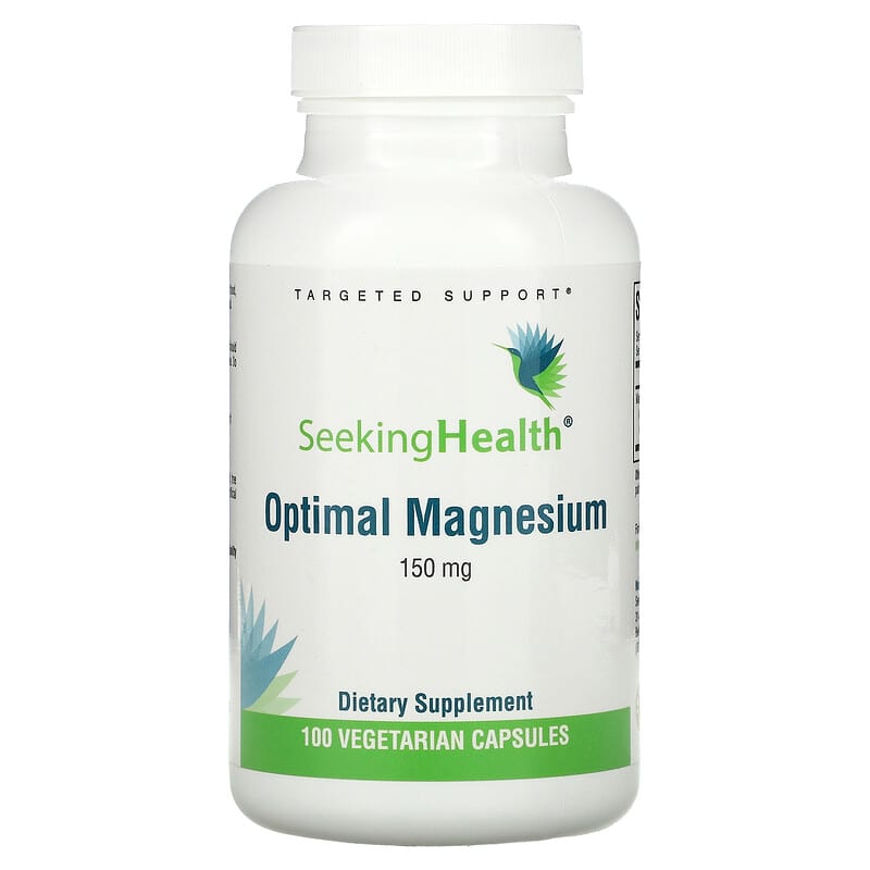 Seeking Health Optimal Magnesium 150 mg 100 viên 1 Seeking Health Optimal Magnesium 150 mg 100 Vegetarian Capsules 810007520643