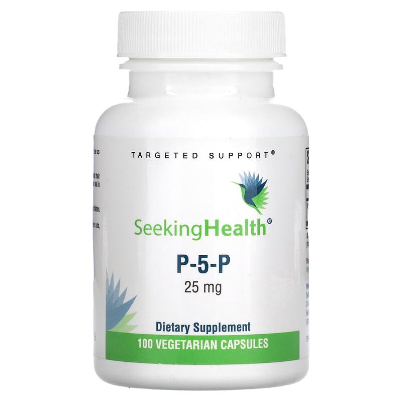 Seeking Health P-5-P 25 mg 100 Vegetarian Capsules 1 Seeking Health P-5-P 25 mg 100 Vegetarian Capsules 810007520995