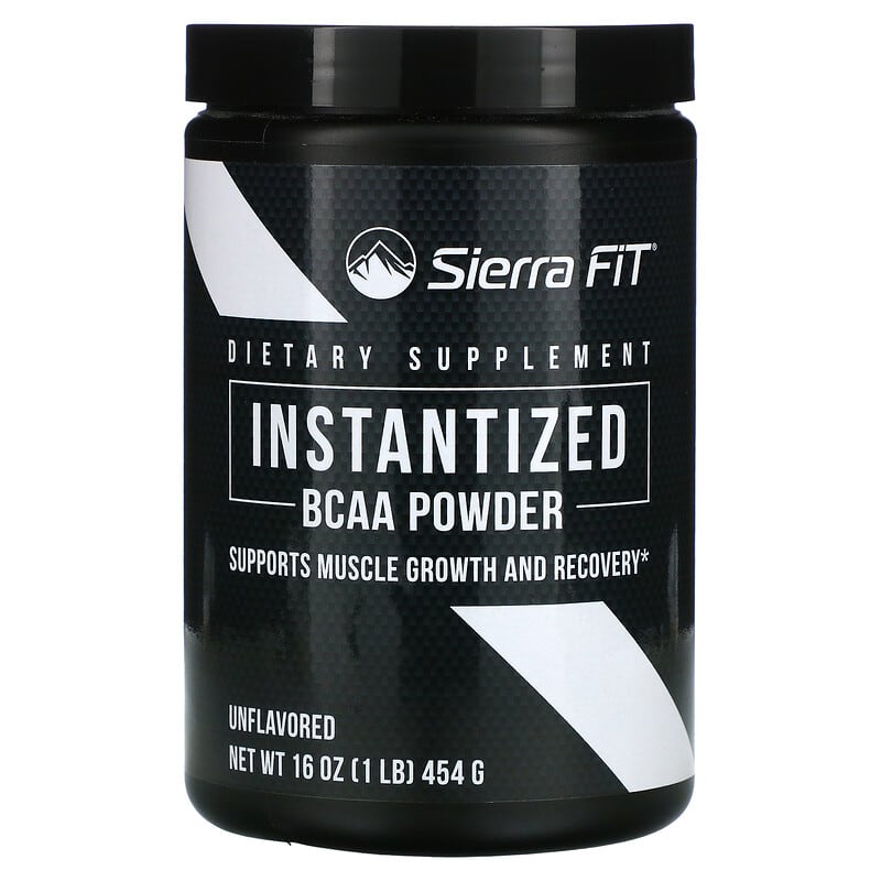 Sierra Fit Instantized BCAA Powder Unflavored 16 oz (454 g) 1 Sierra Fit Instantized BCAA Powder Unflavored 16 oz (454 g) 898220019878