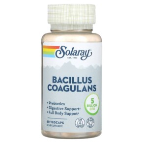 Solaray Bacillus Coagulans 2.5 Billion 60 VegCaps 076280731767