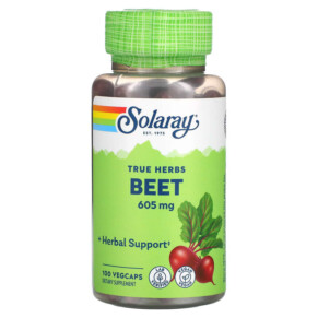 Solaray Beet 605 mg 100 VegCaps 076280001600