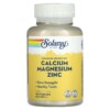 Solaray Calcium Magnesium Zinc 100 VegCaps 076280045604