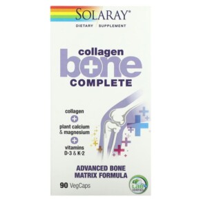 Solaray Collagen Bone Complete Advanced Bone Matrix Formula 90 VegCaps 076280664560