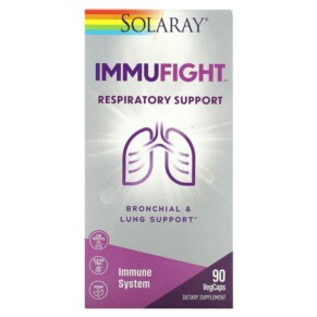 Solaray ImmuFight Respiratory Support 90 VegCaps 076280563160