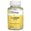 Solaray L-Lysine 500 mg 120 VegCaps 3 Solaray L-Lysine 500 mg 120 VegCaps 076280049411
