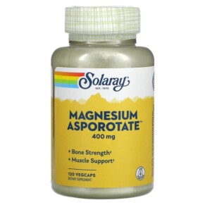 Solaray Magnesium Asporotate 200 mg 120 VegCaps 076280046212