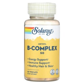 Solaray Methyl B-Complex 50 60 VegCaps 076280599121
