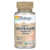 Solaray Organically Grown Fermented Lion's Mane Mushroom 500 mg 60 VegCaps 2 Solaray Organic Fermented Lion's Mane 500 mg 60 Organic Capsules 076280719833
