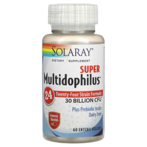 Solaray Super Multidophilus 15 Billion CFU 60 Enteric Vegcaps 076280905786