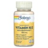 Solaray Triple Strength Vitamin K-2 Menaquinone-7 150 mcg 30 VegCaps 2 Solaray Triple Strength Vitamin K-2 Menaquinone-7 150 mcg 30 VegCaps 076280278774