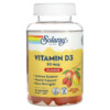 Solaray Vitamin D3 Gummies Natural Peach Mango & Strawberry 25 mcg (1,000 IU) 60 Gummies 3 Solaray Vitamin D3 Gummies Natural Peach Mango & Strawberry 25 mcg 60 Gummies 076280672299
