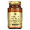 Solgar Biotin 300 mcg 100 Tablets 033984002807