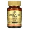 Solgar Chelated Iron 100 viên 3 Solgar Chelated Iron 100 Tablets 033984006805