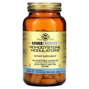 Solgar Gold Specifics Homocysteine Modulators 120 Vegetable Capsules 033984014114
