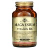Solgar Magnesium with Vitamin B6 250 viên 3 Solgar Magnesium with Vitamin B6 250 Tablets 033984017214