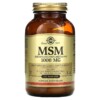 Solgar MSM (Methylsulfonylmethane) 1.000 mg 120 Tablets 2 Solgar MSM (Methylsulfonylmethane) 1.000 mg 120 Tablets 033984017344