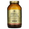 Solgar Omega-3 Fish Oil Concentrate 120 Softgels 3 Solgar Omega-3 Fish Oil Concentrate 120 Softgels 033984017887