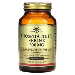 Solgar Phosphatidylserine 200 mg 60 Softgels 033984022089