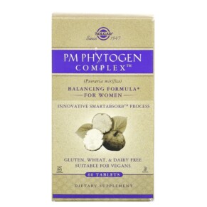 Solgar PM PhytoGen Complex 60 Tablets 033984023130