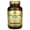 Solgar Policosanol 20 mg 100 Vegetable Capsules 2 Solgar Policosanol 20 mg 100 Vegetable Capsules 033984022515