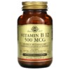 Solgar Vitamin B12 500 mcg 250 Vegetable viên 3 Solgar Vitamin B12 500 mcg 250 Vegetable Capsules 033984032118
