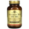 Solgar Vitamin B6 100 mg 250 Vegetable viên 3 Solgar Vitamin B6 100 mg 250 Vegetable Capsules 033984031111
