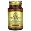 Solgar Zinc Picolinate 100 viên 2 Solgar Zinc Picolinate 100 Tablets 033984037250