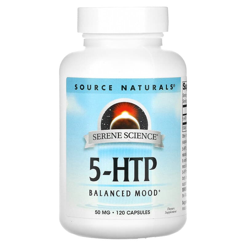 Source Naturals 5-HTP 50 mg 120 viên 1 Source Naturals 5-HTP 50 mg 120 Capsules 021078017028