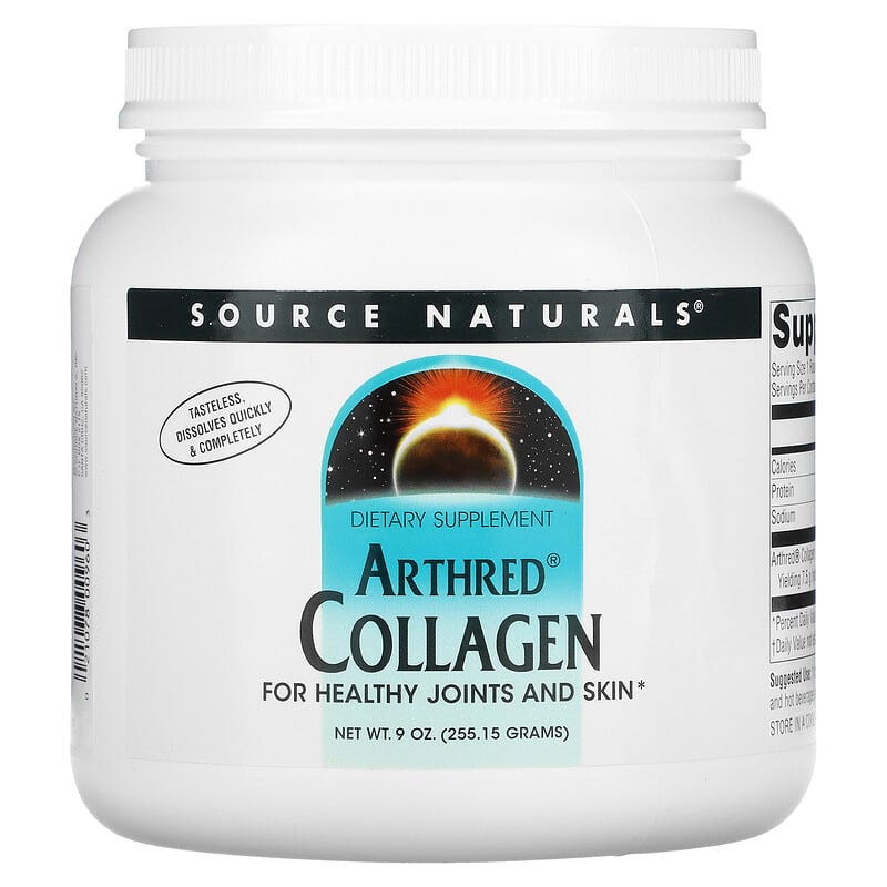 Source Naturals Arthred Collagen 9 oz (255.15 g) 1 Source Naturals Arthred Collagen 9 oz (255.15 g) 021078009603