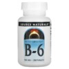 Source Naturals B-6 100 mg 250 viên 2 Source Naturals B-6 100 mg 250 Tablets 021078004141