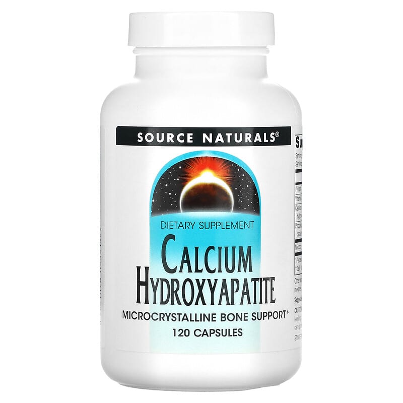 Source Naturals Calcium Hydroxyapatite 120 viên 1 Source Naturals Calcium Hydroxyapatite 120 Capsules 021078025214