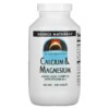 Source Naturals Calcium & Magnesium 300 mg 250 Tablets 021078003045