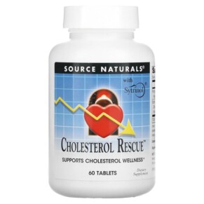 Source Naturals Cholesterol Rescue 60 Tablets 021078017813
