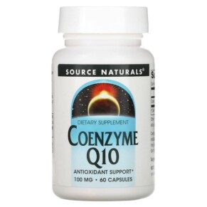 Source Naturals Coenzyme Q10 100 mg 60 Capsules 021078008750