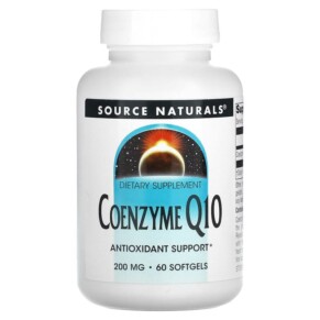 Source Naturals Coenzyme Q10 200 mg 60 Softgels 021078015345