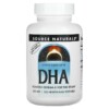 Source Naturals DHA 200 mg 120 Vegetarian Softgels 021078006558