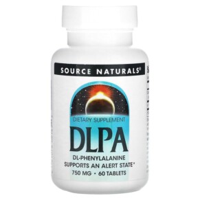 Source Naturals DLPA 750 mg 60 Tablets 021078001652
