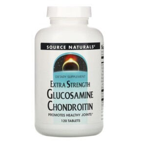 Source Naturals Glucosamine Chondroitin Extra Strength 120 Tablets 021078013822