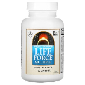 Source Naturals Life Force Multiple No Iron 120 Capsules 021078014911