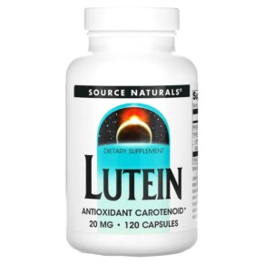 Source Naturals Lutein 20 mg 120 Capsules 021078026013